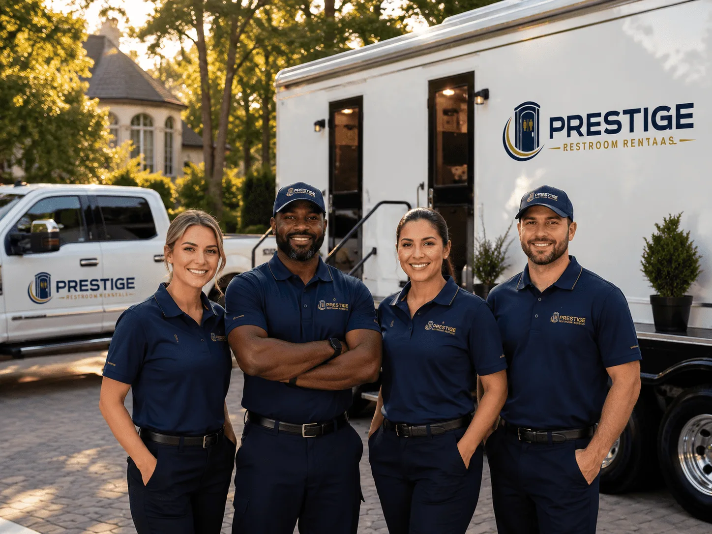 Trusted Luxury Portable Restrooms company in Vail, IA